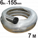 9306007 155mm Multi-Fuel (316) Flexi Liner, 7m Pack <!DOCTYPE html>
<html lang=\"en\">
<head>
<meta charset=\"UTF-8\">
<meta name=\"viewport\" content=\"width=device-width, initial-scale=1.0\">
<title>155mm Multi-Fuel (316) Flexi Liner, 7m Pack</title>
</head>
<body>
<div id=\"product-description\">
<h1>155mm Multi-Fuel (316) Flexi Liner, 7m Pack</h1>
<ul>
<li>Diameter: 155mm</li>
<li>Length: 7 meters</li>
<li>Material: High-grade 316 stainless steel</li>
<li>Suitable for multi-fuel applications</li>
<li>Corrosion-resistant and durable</li>
<li>Quick and easy to install</li>
<li>Highly flexible for navigating chimneys with bends</li>
<li>Temperature rated for use with a wide range of heating appliances</li>
<li>Comes with a warranty for peace of mind</li>
<li>Included components for a complete installation solution</li>
</ul>
</div>
</body>
</html> 155mm Flexi Liner, Multi-Fuel Chimney Liner, 316 Grade Liner, 7m Flue Lining Kit, Flexible Chimney Lining System