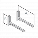 7500506 Wall Support Brackets, Cantilever Type, Effective Length 475mm <!DOCTYPE html>
<html lang=\"en\">
<head>
<meta charset=\"UTF-8\">
<meta name=\"viewport\" content=\"width=device-width, initial-scale=1.0\">
<title>Wall Support Brackets</title>
</head>
<body>
<h1>Wall Support Brackets, Cantilever Type</h1>
<p>Designed for robust and secure wall mounting, our Cantilever Wall Support Brackets provide excellent support for shelves or any other wall storage systems. With an effective length of 475mm, these brackets are ideal for both home and professional use.</p>
<ul>
<li><strong>Effective Length:</strong> 475mm, providing substantial surface area for stable mounting</li>
<li><strong>Cantilever Design:</strong> Optimized for load distribution and space utilization, perfect for floating shelves</li>
<li><strong>Durable Material:</strong> Constructed from high-grade steel for maximum strength and longevity</li>
<li><strong>Corrosion Resistant:</strong> Coated with a protective finish to withstand moisture and resist rust</li>
<li><strong>Easy Installation:</strong> Comes with mounting hardware and pre-drilled holes for a straightforward setup</li>
<li><strong>Weight Capacity:</strong> Engineered to support significant weight when properly installed</li>
<li><strong>Versatile Use:</strong> Suitable for residential, commercial, industrial applications, or for DIY projects</li>
<li><strong>Aesthetic Appeal:</strong> Sleek design that seamlessly blends with any decor</li>
<li><strong>Safety Features:</strong> Rounded edges to minimize injury risk during installation and use</li>
</ul>
</body>
</html> wall support brackets, cantilever brackets, 475mm length, heavy duty supports, cantilever wall mount