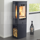 SNP1155 Nordpeis Duo 2 Glass Sided Woodburning Stove, Log Store Base <!DOCTYPE html>
<html lang=\"en\">
<head>
<meta charset=\"UTF-8\">
<meta name=\"viewport\" content=\"width=device-width, initial-scale=1.0\">
<title>Nordpeis Duo 2 Glass Sided Woodburning Stove Product Description</title>
</head>
<body>
<section id=\"product-description\">
<h1>Nordpeis Duo 2 Glass Sided Woodburning Stove with Log Store Base</h1>
<article>
<ul>
<li>High-efficiency woodburning technology for eco-friendly heating</li>
<li>Contemporary design with elegant glass sides for a panoramic view of the flames</li>
<li>Integrated log store base for convenient wood storage</li>
<li>Constructed from durable materials for long-lasting performance</li>
<li>Airwash system to keep the glass clean and maintain clear views of the fire</li>
<li>Secondary combustion system for a cleaner burn and reduced emissions</li>
<li>Top or rear flue connection for flexibility in installation</li>
<li>Suitable for use in smoke control areas when fitted with a Smoke Control Kit</li>
<li>Easy to use with a single air control lever</li>
<li>Rated output of 5kW, ideal for medium-sized rooms</li>
</ul>
</article>
</section>
</body>
</html> Nordpeis Duo 2 Stove, Woodburning Glass Sided Stove, Dual Aspect Woodburner, Contemporary Log Store Stove, Duo 2 Woodburning Stove