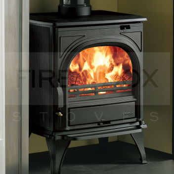 SVX1500 Stovax Huntingdon 25 Stove, Matt Black, Clear Door <!DOCTYPE html>
<html lang=\"en\">
<head>
<meta charset=\"UTF-8\">
<title>Stovax Huntingdon 25 Stove, Matt Black, Clear Door</title>
</head>
<body>
<div class=\"product-description\">
<h1>Stovax Huntingdon 25 Stove, Matt Black, Clear Door</h1>
<ul>
<li>High-quality cast iron construction</li>
<li>Matte black finish for a classic, versatile look</li>
<li>Clear door design for an unobstructed view of the flames</li>
<li>Efficient multi-fuel operation</li>
<li>Airwash system to keep the glass clean</li>
<li>Compact design suitable for smaller rooms and spaces</li>
<li>Nominal heat output of 4.9kW - no need for external venting</li>
<li>Easily accessible air controls for precise flame management</li>
<li>Tracery or clear door options to match your décor</li>
<li>Ecodesign Ready and DEFRA approved for use in smoke control areas</li>
<li>Includes a riddling grate to facilitate ash removal</li>
<li>Robust and durable with a 5-year extended warranty</li>
</ul>
</div>
</body>
</html> Stovax Huntingdon 25, wood burning stove, matt black finish, clear door model, cast iron stove