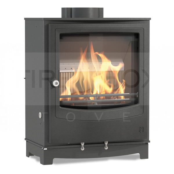 Arada Farringdon Medium Eco, Black, 8kW Wood Burning Stove - SAA8000