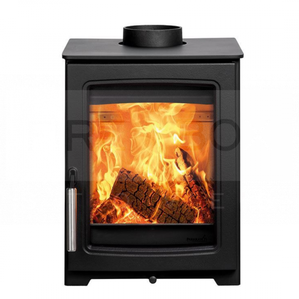 Parkray Aspect 4 Compact Eco Wood Stove, S/Steel Handle Standard Glass - SPR1414