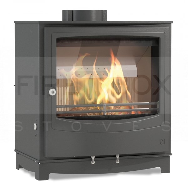 Arada Farringdon Large Eco, Black, Wood Burning Stove - SAA8010