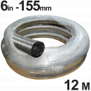 9306012 155mm Multi-Fuel (316) Flexi Liner, 12m Pack <!DOCTYPE html>
<html lang=\"en\">
<head>
<meta charset=\"UTF-8\">
<meta name=\"viewport\" content=\"width=device-width, initial-scale=1.0\">
<title>155mm Multi-Fuel (316) Flexi Liner, 12m Pack</title>
</head>
<body>
<h1>155mm Multi-Fuel (316) Flexi Liner, 12m Pack</h1>
<h2>Product Description</h2>
<p>The 155mm Multi-Fuel (316) Flexi Liner is designed to efficiently and safely line your chimney. It comes in a convenient 12-meter pack to accommodate longer chimney shafts, ensuring full coverage with a single product. Made from high-grade 316 stainless steel, this flexi liner is resistant to corrosion and is suitable for various fuels.</p>

<h3>Product Features</h3>
<ul>
<li>Made from high-quality 316-grade stainless steel for excellent durability and corrosion resistance</li>
<li>155mm diameter suitable for a range of fireplace sizes</li>
<li>12-meter length to accommodate longer flue systems without the need for joining multiple sections</li>
<li>Multi-fuel compatibility, including wood, coal, oil, and gas, providing versatile applications</li>
<li>Easy to install with a flexi design that conforms to your chimney\'s shape and bends</li>
<li>Temperature-resistant, ensuring it performs well under high heat conditions</li>
<li>Comes with a warranty for added peace of mind</li>
</ul>
</body>
</html> 155mm flexi liner, multi-fuel liner, 316 stainless steel, chimney flue liner, 12m liner pack