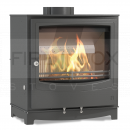 SAA8010 Arada Farringdon Large Eco, Black, Wood Burning Stove <!DOCTYPE html>
<html lang=\"en\">
<head>
<meta charset=\"UTF-8\">
<meta name=\"viewport\" content=\"width=device-width, initial-scale=1.0\">
<title>Arada Farringdon Large Eco Wood Burning Stove</title>
</head>
<body>
<h1>Arada Farringdon Large Eco Wood Burning Stove - Black</h1>
<p>The Arada Farringdon Large Eco Wood Burning Stove blends traditional design with modern burning technology. Its black finish and robust construction make it a standout addition to any room seeking efficient heating and a cozy atmosphere. Certified with the EcoDesign 2022 standards, it\'s an environmentally friendly choice for your home heating needs.</p>
<ul>
<li>High-quality steel construction with a sleek black finish</li>
<li>Large viewing window for an unobstructed view of the flames</li>
<li>Advanced combustion technology for a cleaner burn and higher efficiency</li>
<li>EcoDesign 2022 compliant, reducing particulate emissions</li>
<li>Integrated Airwash system keeps the glass clean, enhancing your view of the fire</li>
<li>Impressive 11.4 kW heat output, suitable for larger spaces</li>
<li>Optional direct air supply compatible for well-insulated homes</li>
<li>Easy-to-use air control for precise flame management</li>
<li>Removable ash pan for simple and clean ash removal</li>
<li>Lifetime guarantee on the stove body</li>
</ul>
</body>
</html> Arada Farringdon Large Eco, Wood Burning Stove, Black, High Efficiency, Multi-fuel Stove