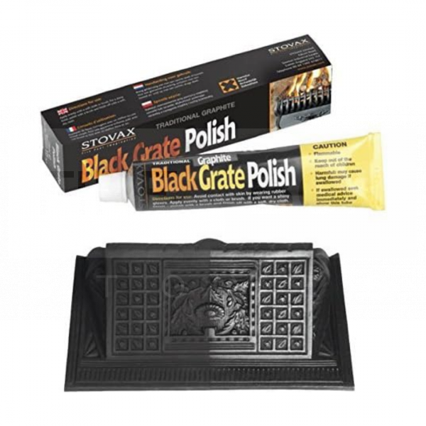 Black Grate Polish (Wax Based) 75ml Tube - SU8050